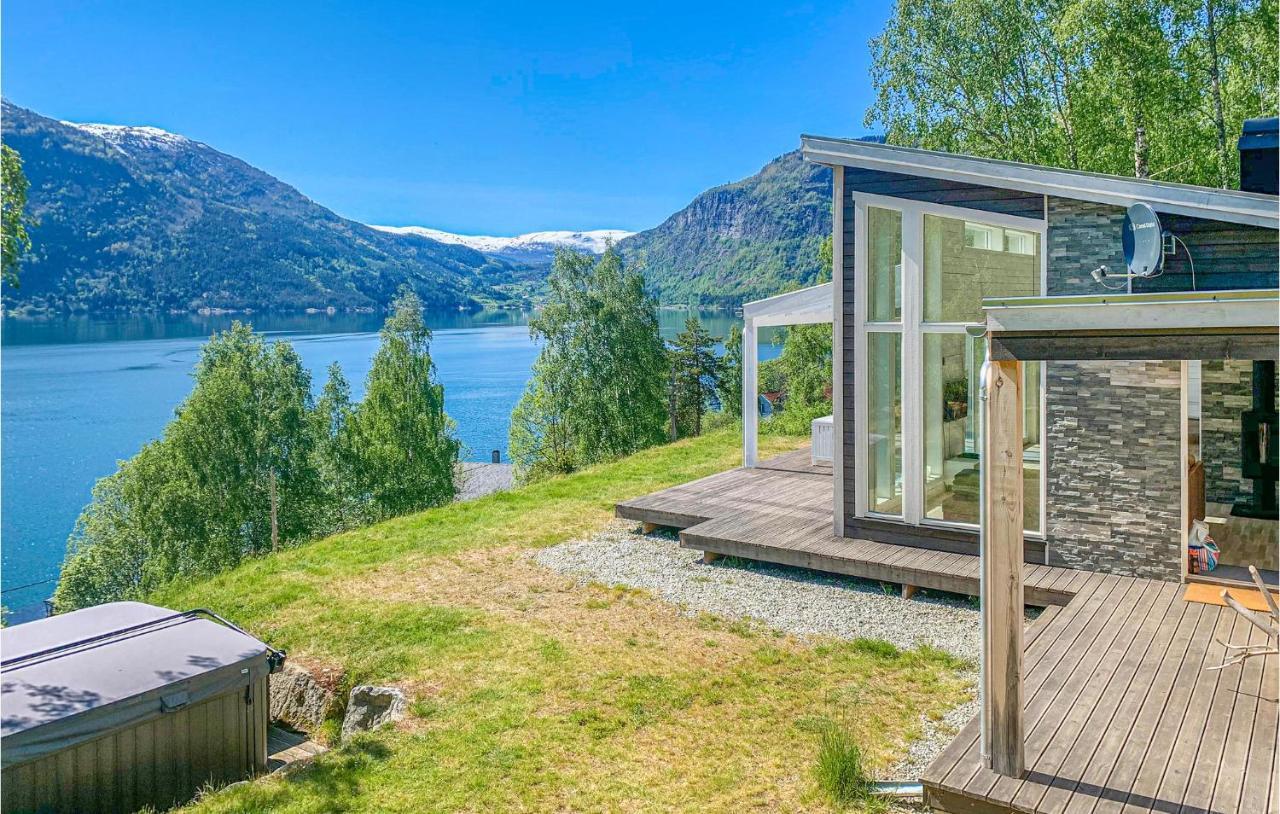 Nice Home In Ornes With House Sea View Eksteriør billede